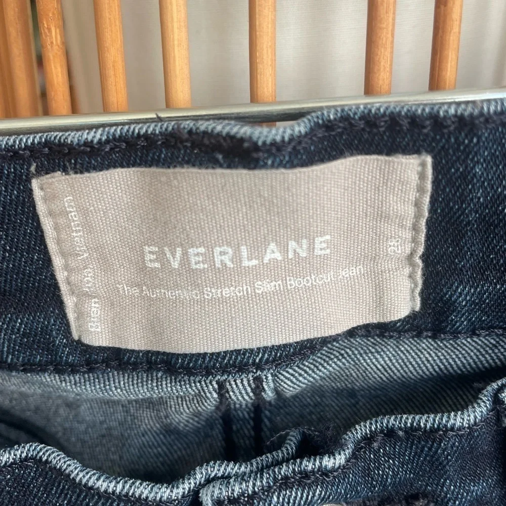 Everlane authentic stretch slim bootcut